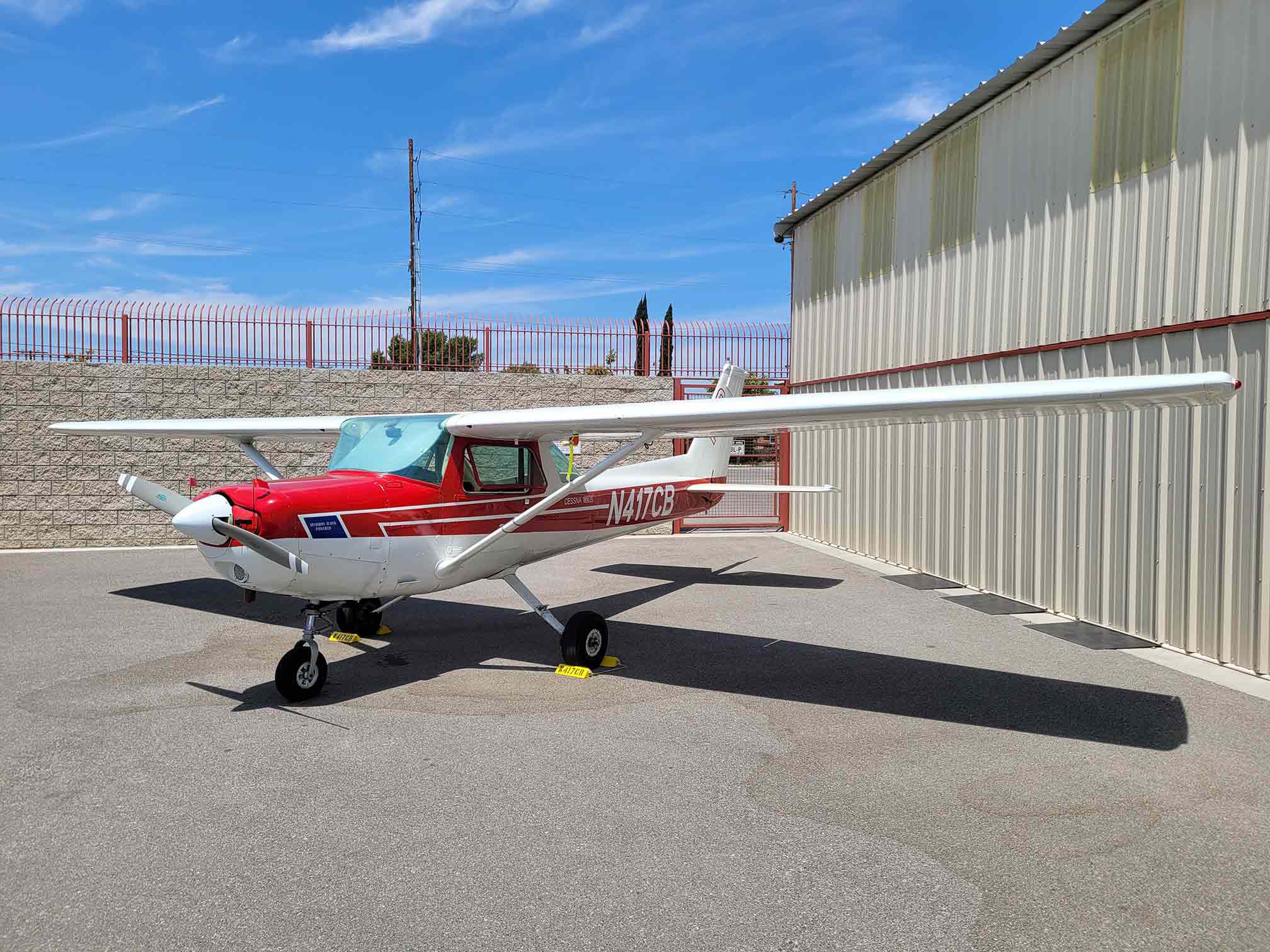 Airplane rental Cessna 152 Sparrow Hawk model