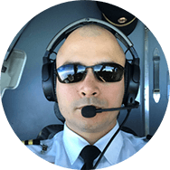 Costi Margaronis flight instructor (CFI)