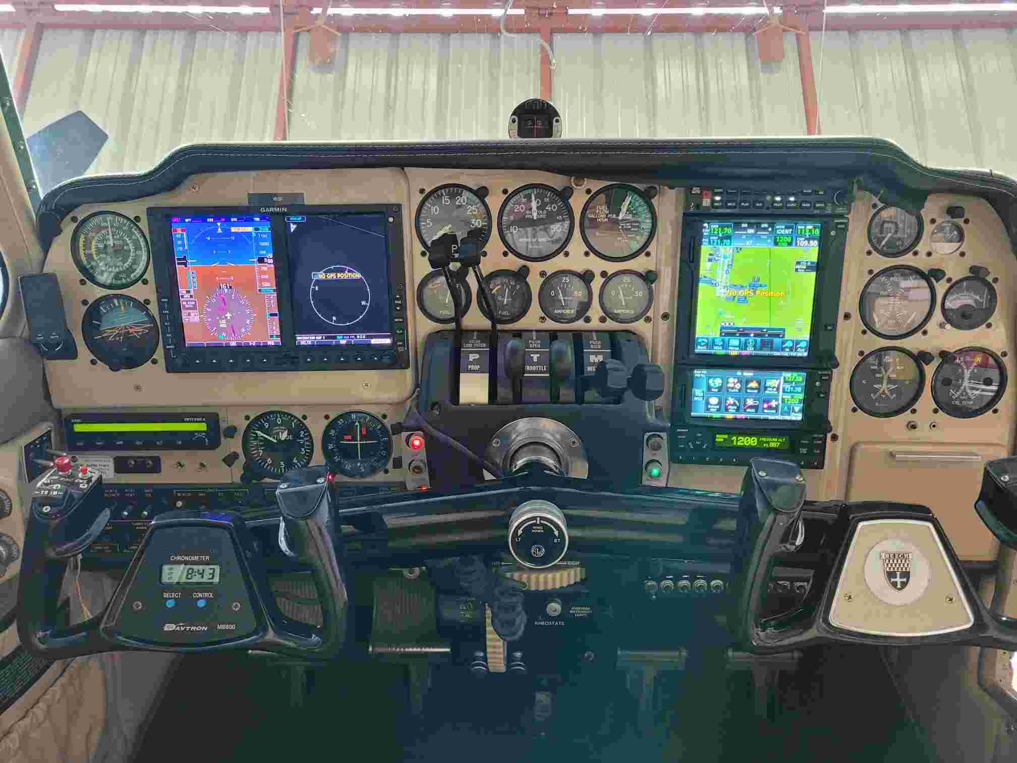 Beechcraft Travel Air interior preview